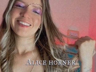 Alice_horner